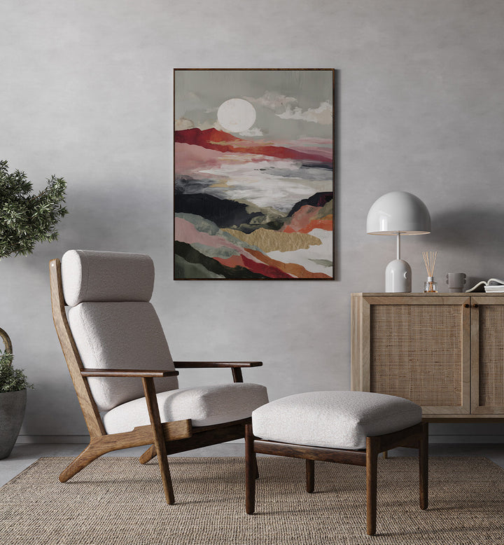 LAYERED MOUNTAIN SUNSET