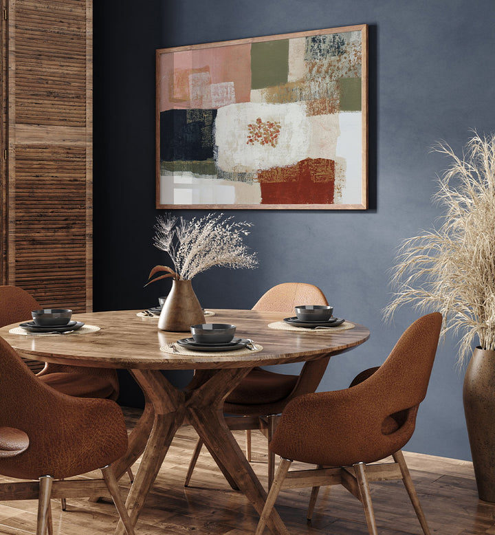 LAYERED ORGANIC SHAPES WITH TEXTURE