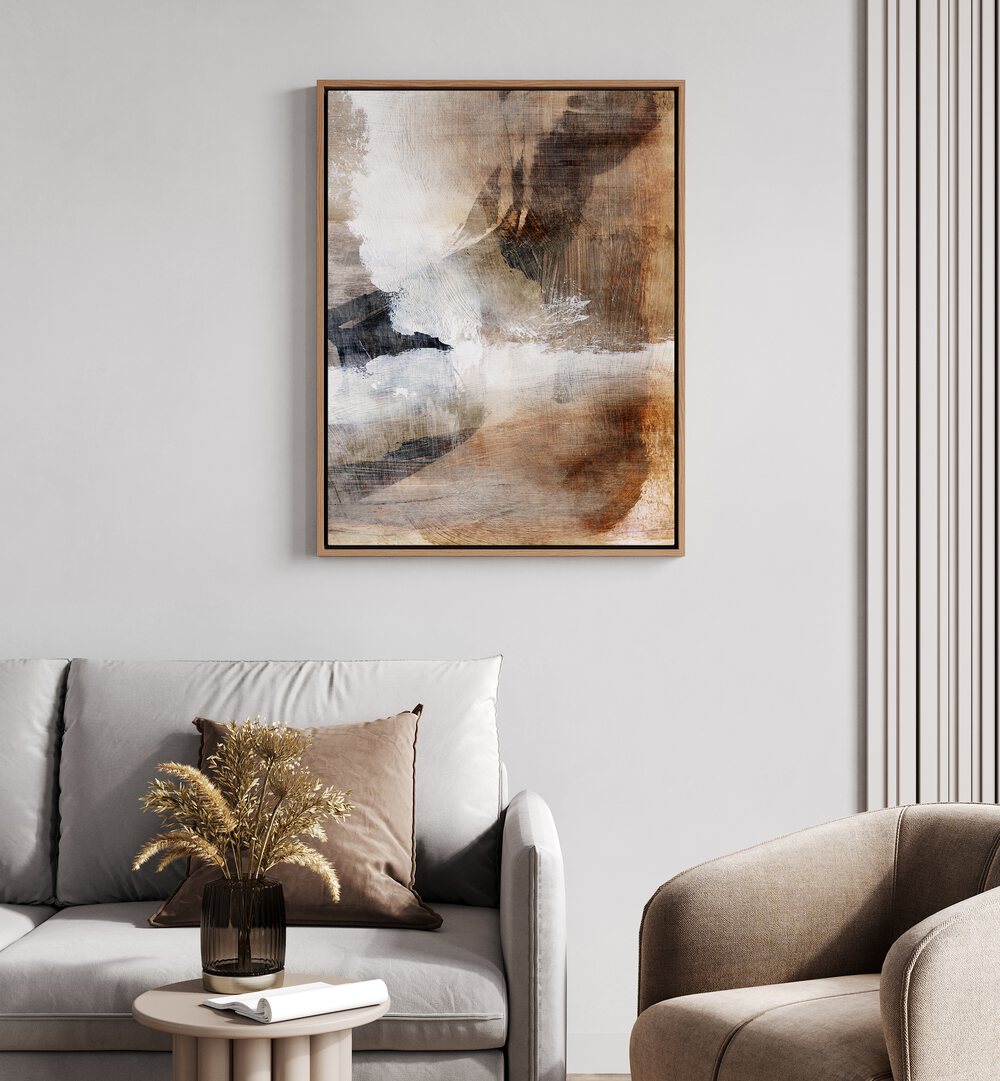 Elevate your space with LAYERS II, ABSTRACT PAINTINGS, showcasing vibrant colors and captivating textures.
