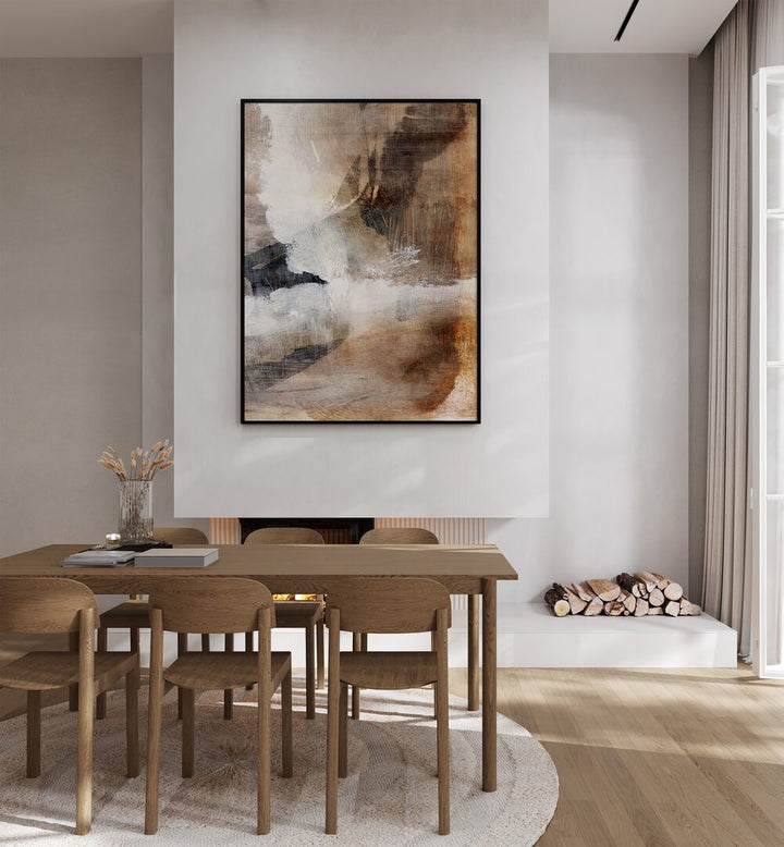 Elevate your space with LAYERS II, ABSTRACT PAINTINGS, showcasing intricate colors and textures for a creative touch.