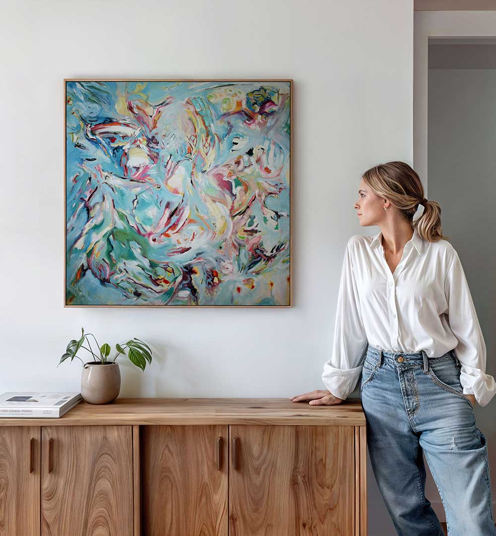 LAZY AFTERNOON , ABSTRACT PAINTINGS