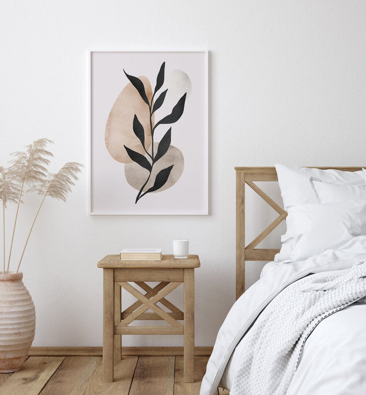 LEAVES IX , BOHO ART PAINTINGS
