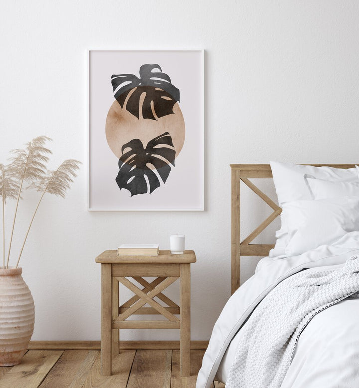 LEAVES VIII , BOHO ART PAINTINGS