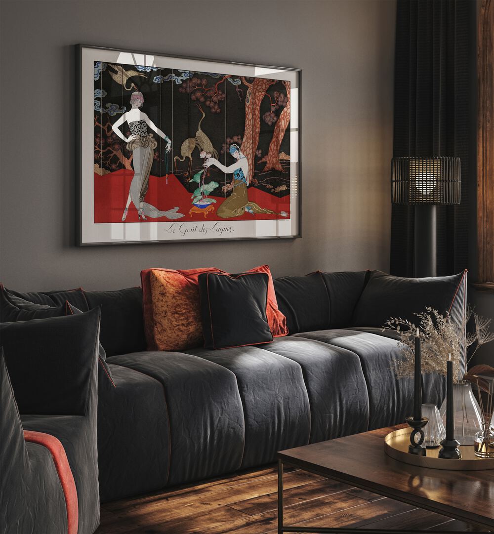 LE GOUT DES LAQUES (1920) , VINTAGE PAINTINGS