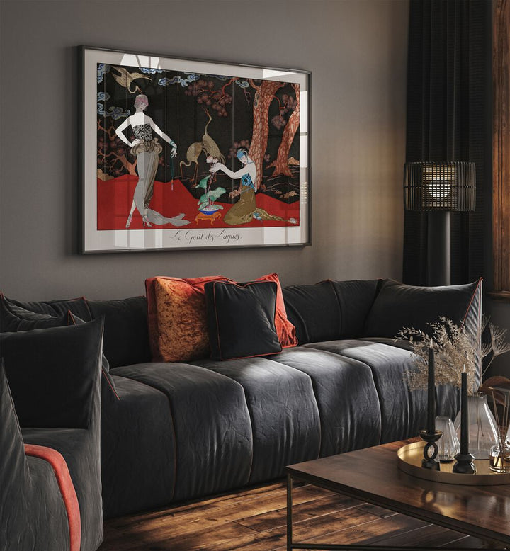 LE GOUT DES LAQUES (1920) , VINTAGE PAINTINGS