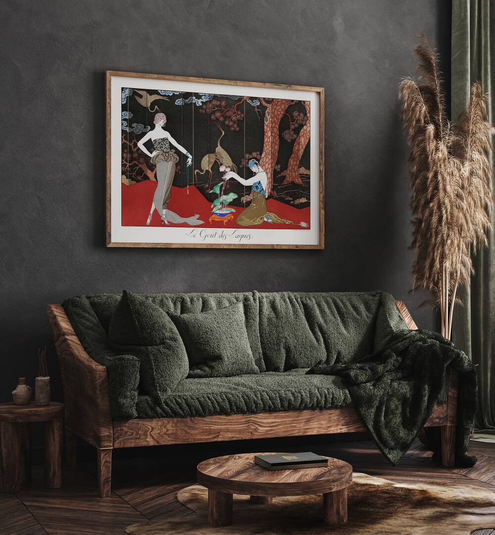 LE GOUT DES LAQUES (1920) , VINTAGE PAINTINGS