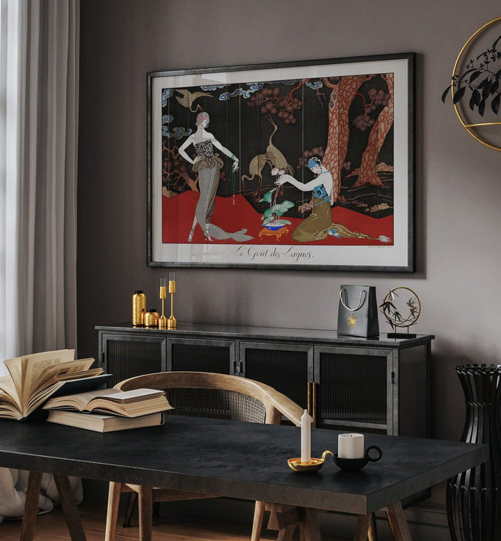 LE GOUT DES LAQUES (1920) , VINTAGE PAINTINGS