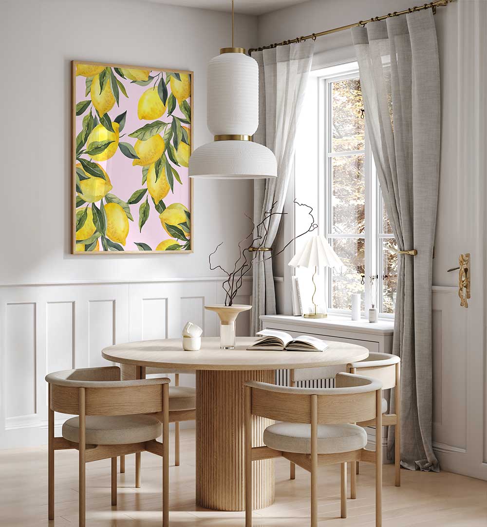 LEMON PAINT , KITCHEN POSTERS