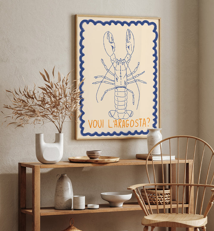 ITALIAN LOBSTER DRAWING
