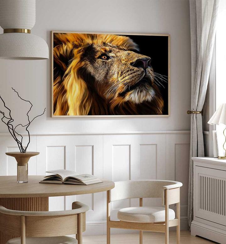 Vibrant LEO, ANIMAL PAINTINGS enhance your space with stunning wildlife artistry and nature's magnificence.