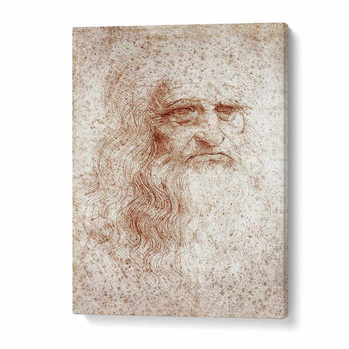 Leonardo Da Vinci Self Portrait (1512) Leonardo Da Vinci art painting Artwork in Gallery Wrap