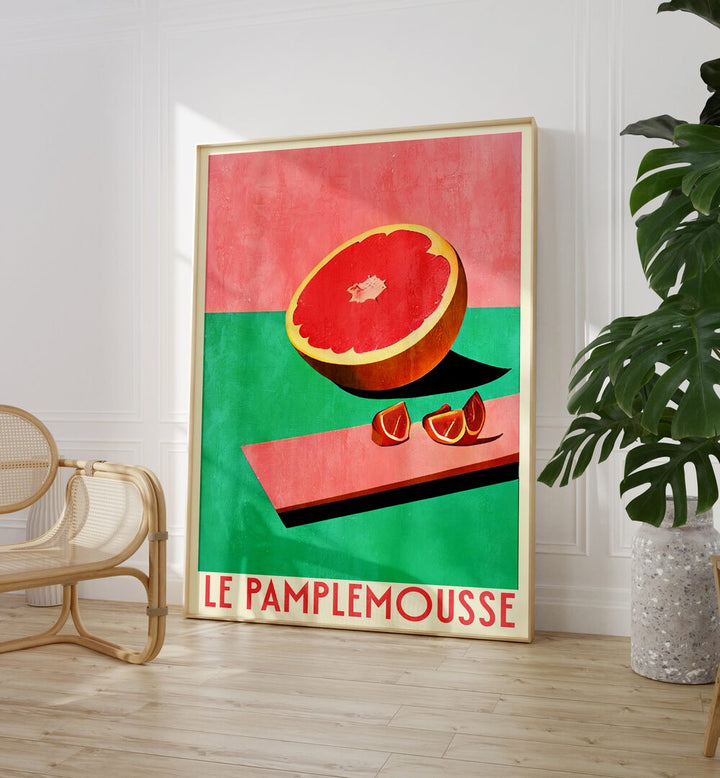 Vibrant LE PAMLEMOUSSE, KITCHEN POSTERS add modern charm to your kitchen with fresh colors and artistic design.