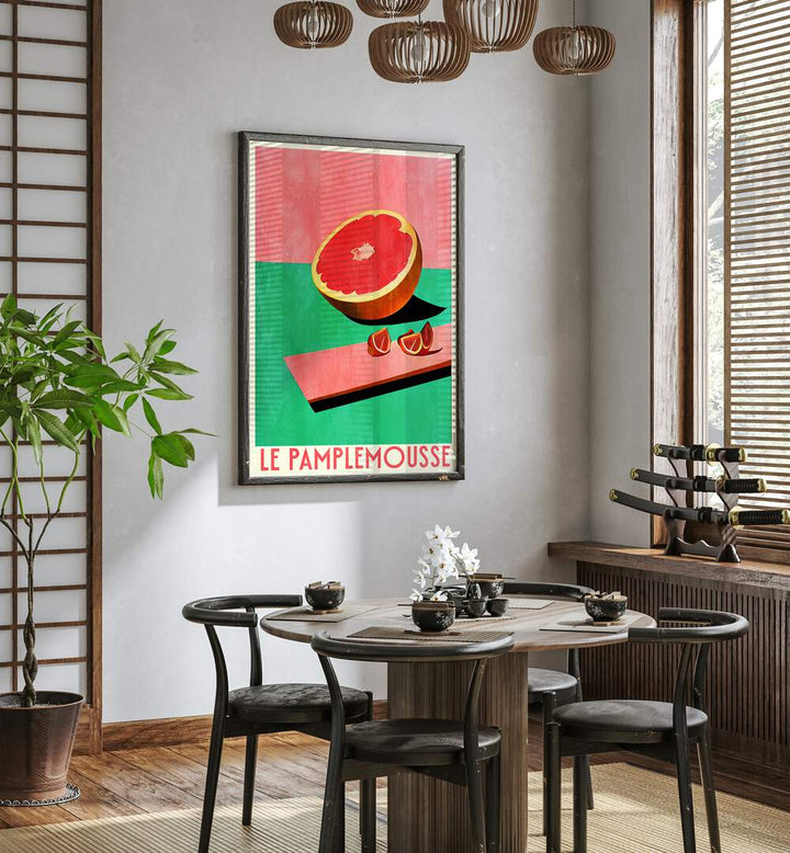 Brighten your culinary space with LE PAMLEMOUSSE, KITCHEN POSTERS, featuring vibrant art and a modern aesthetic.