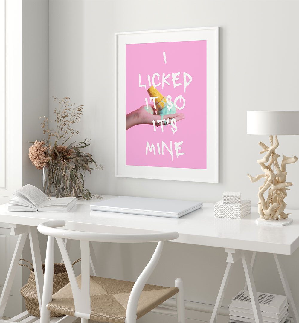 LICKED ICE CREAM QUOTE