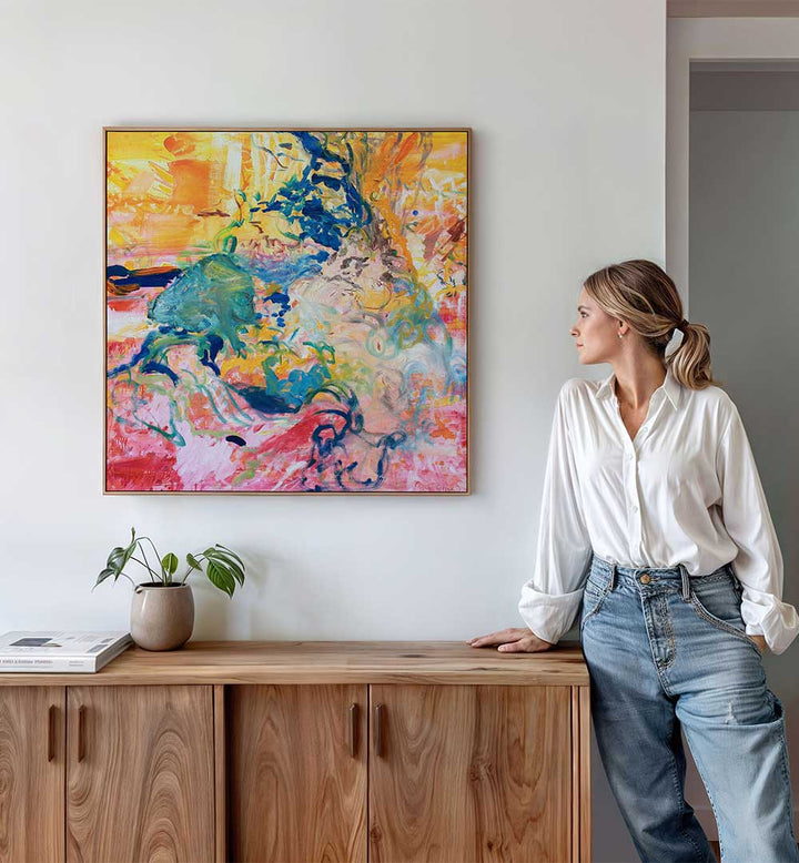 LIEBLING , ABSTRACT PAINTINGS