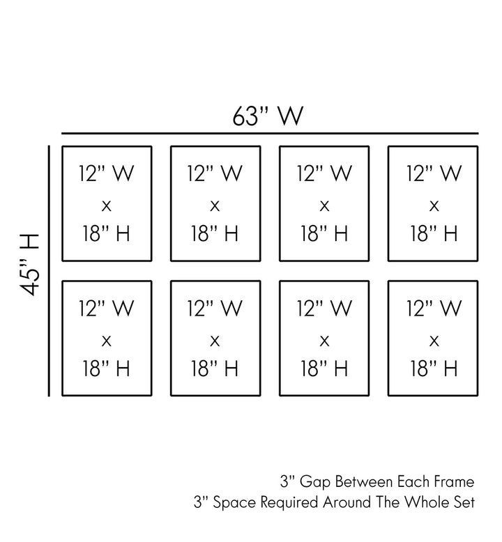 French Ballet Set Gallery Wall showcases elegant ballet art, perfect for sophisticated gallery walls in your home.