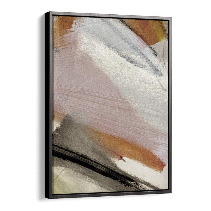 Lights By Dan Hob day Abstract Art Artwork in Black Floater Frame
