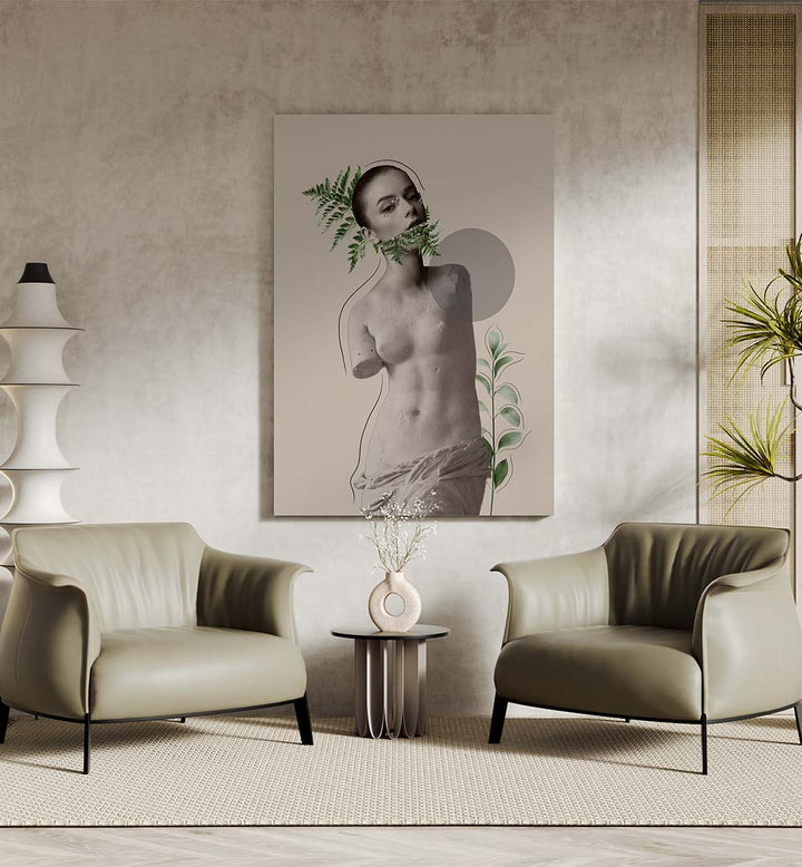 LILI II, PORTRAITS features a striking abstract figure art piece, perfect for modern living spaces.