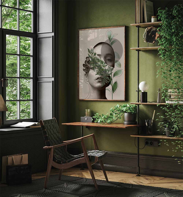 Stunning LILI III, PORTRAITS & FIGURATIVE ILLUSTRATIONS art piece enhances your space with abstract beauty and emotion.