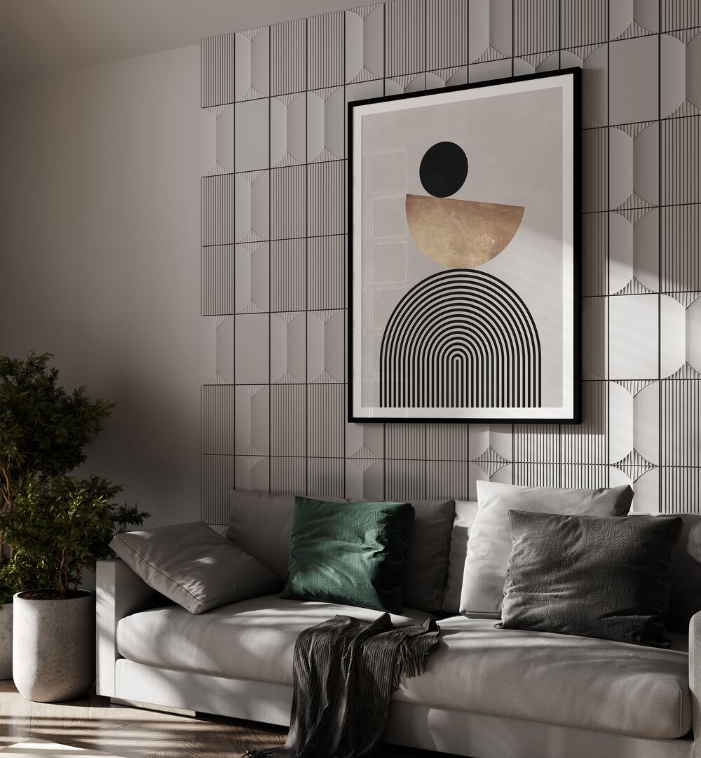 LINES AND CIRCLES XX , GEOMETRIC ART PRINTS