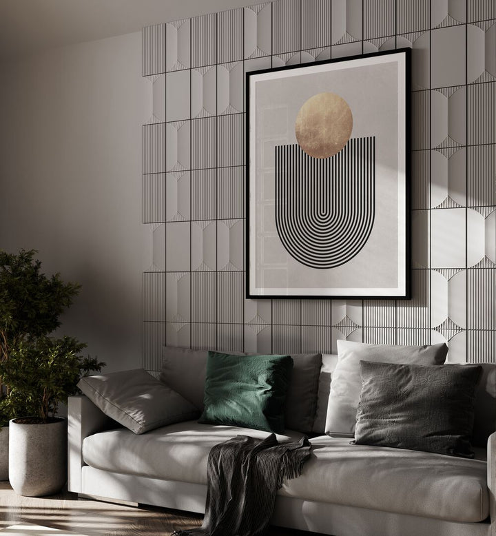 LINES AND CIRCLES XXI , GEOMETRIC ART PRINTS