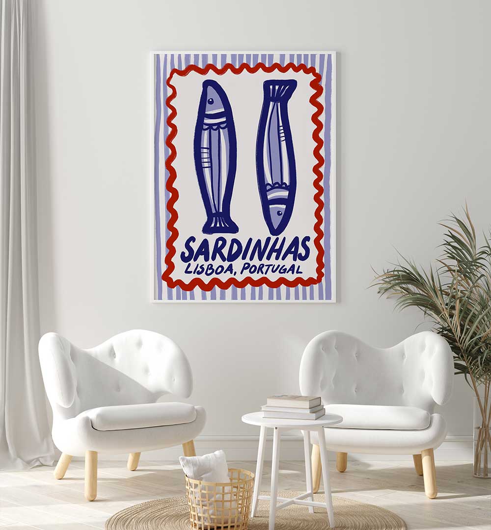 LISBON SARDINES DELIGHT , KITCHEN POSTERS
