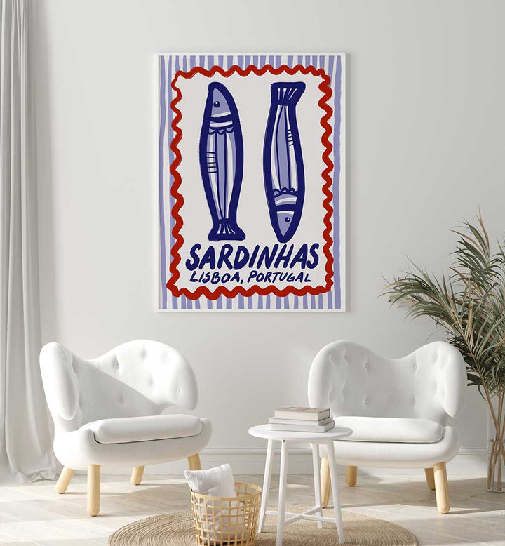 LISBON SARDINES DELIGHT , KITCHEN POSTERS