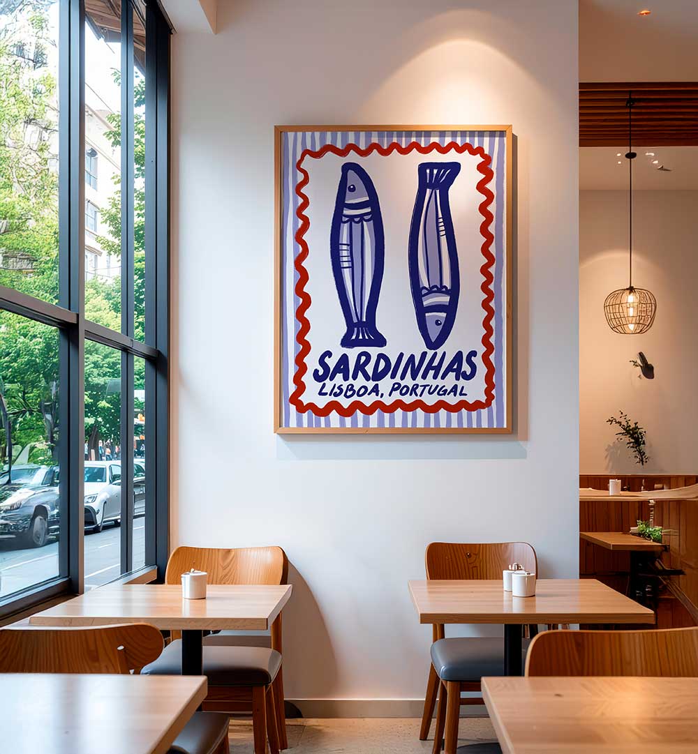 LISBON SARDINES DELIGHT , KITCHEN POSTERS