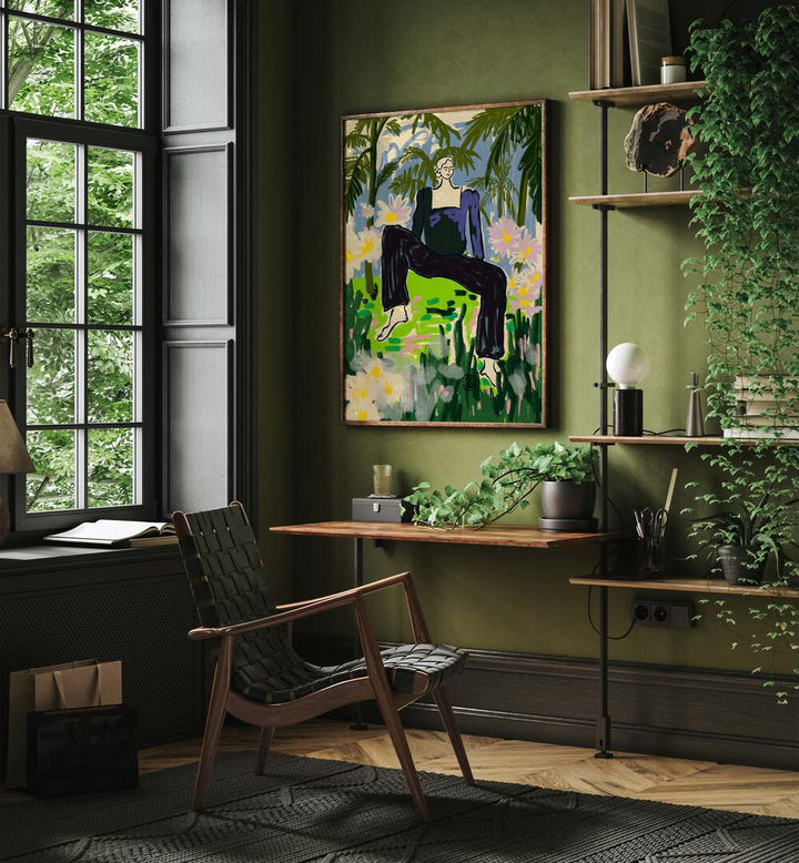 LISTEN TO THE SILENCE , VIBRANT & ELECTRIC ART PRINTS