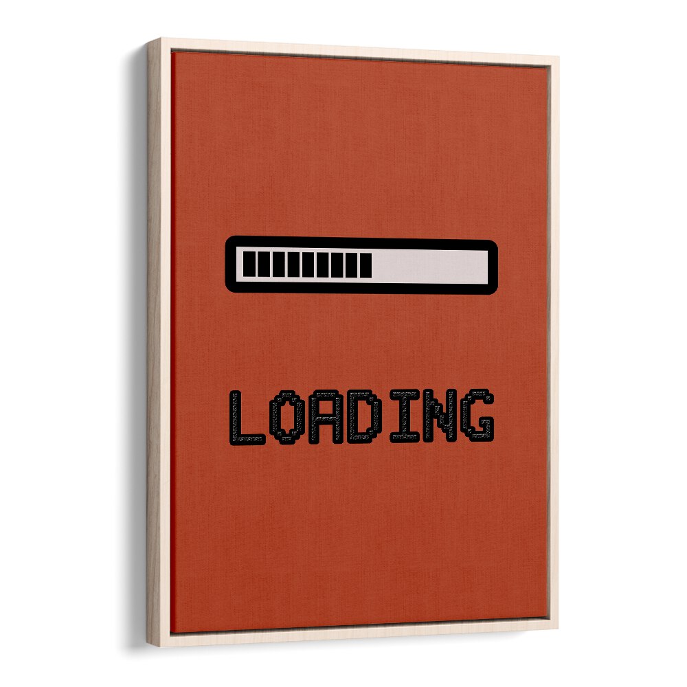 Loading I Gaming Art Artwork in Oak Wood Floater Frame