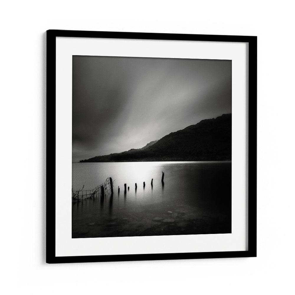 LOCH LOMOND LANDSCAPE PHOTOGRAPHY in Black Frame With Mount