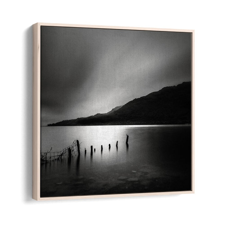 LOCH LOMOND LANDSCAPE PHOTOGRAPHY in Oak Wood Floater Frame