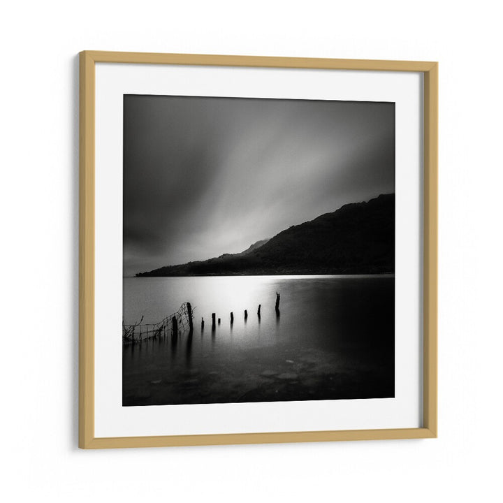 LOCH LOMOND LANDSCAPE PHOTOGRAPHY in Oak Wood Frame With Mount