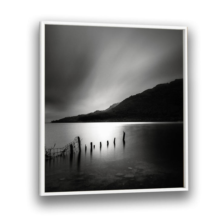 LOCH LOMOND LANDSCAPE PHOTOGRAPHY in White Plain Frame