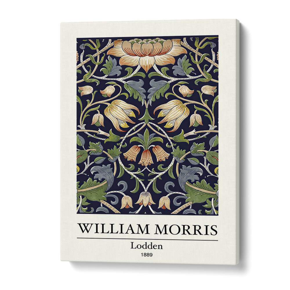 Lodden 1889 A Tapestry Of Nature And Artistry By William Morris's art painting Artwork in Gallery Wrap