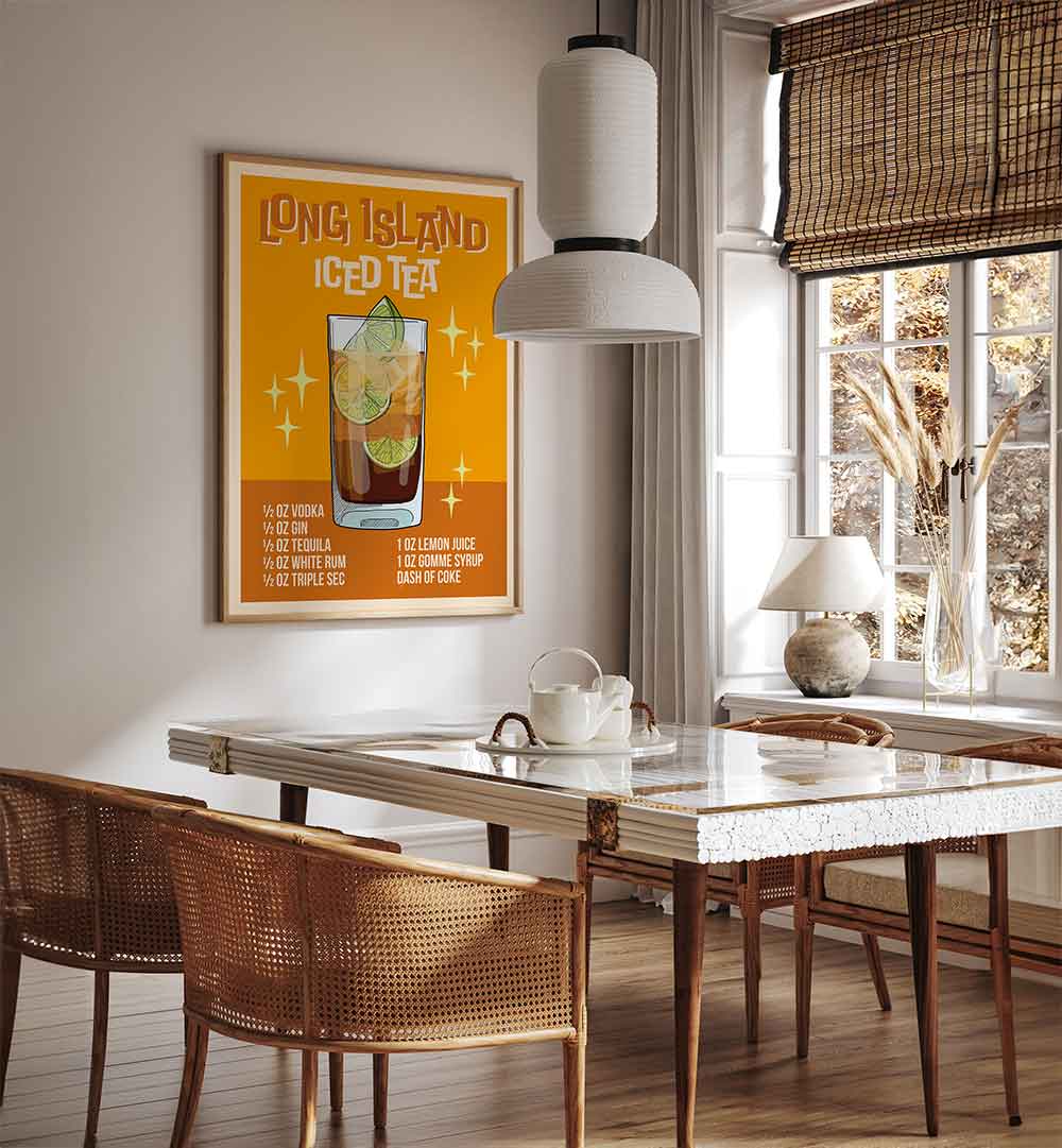 LONG ISLAND ICED TEA II , BAR & CAFE ART