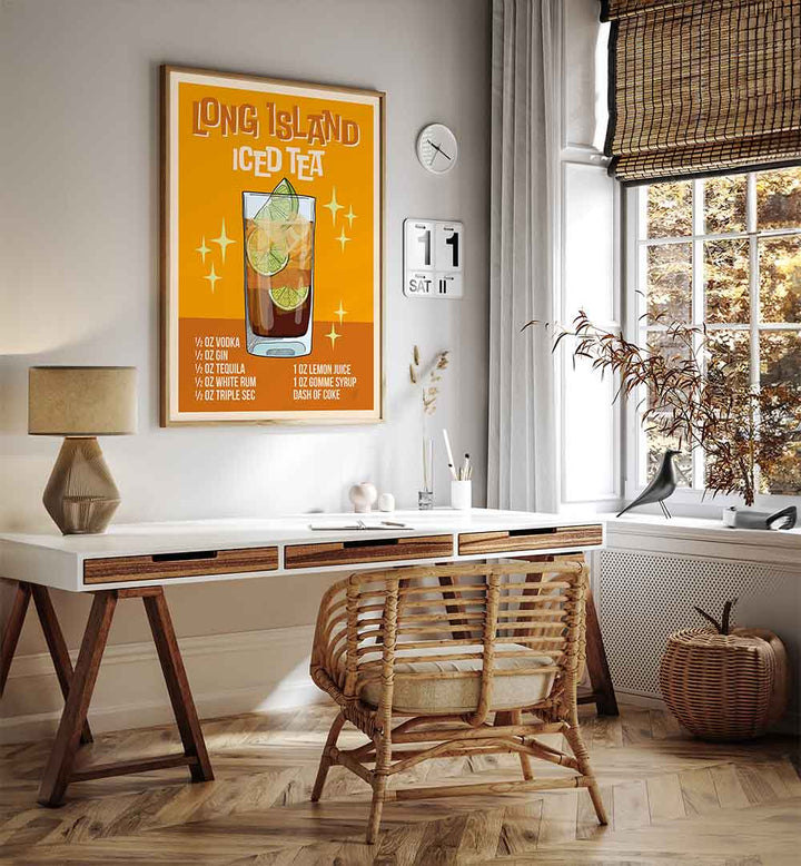 LONG ISLAND ICED TEA II , BAR & CAFE ART