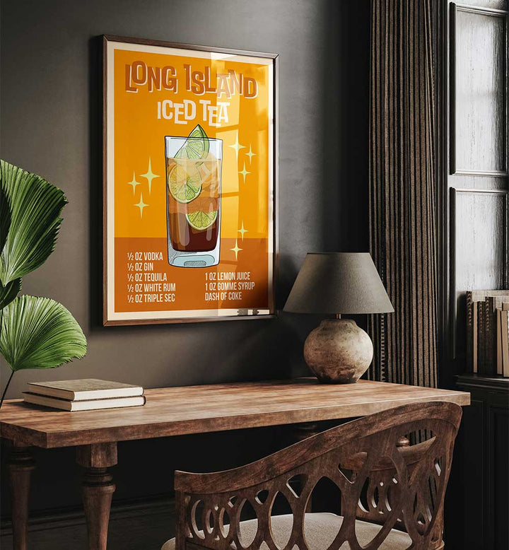 LONG ISLAND ICED TEA II , BAR & CAFE ART