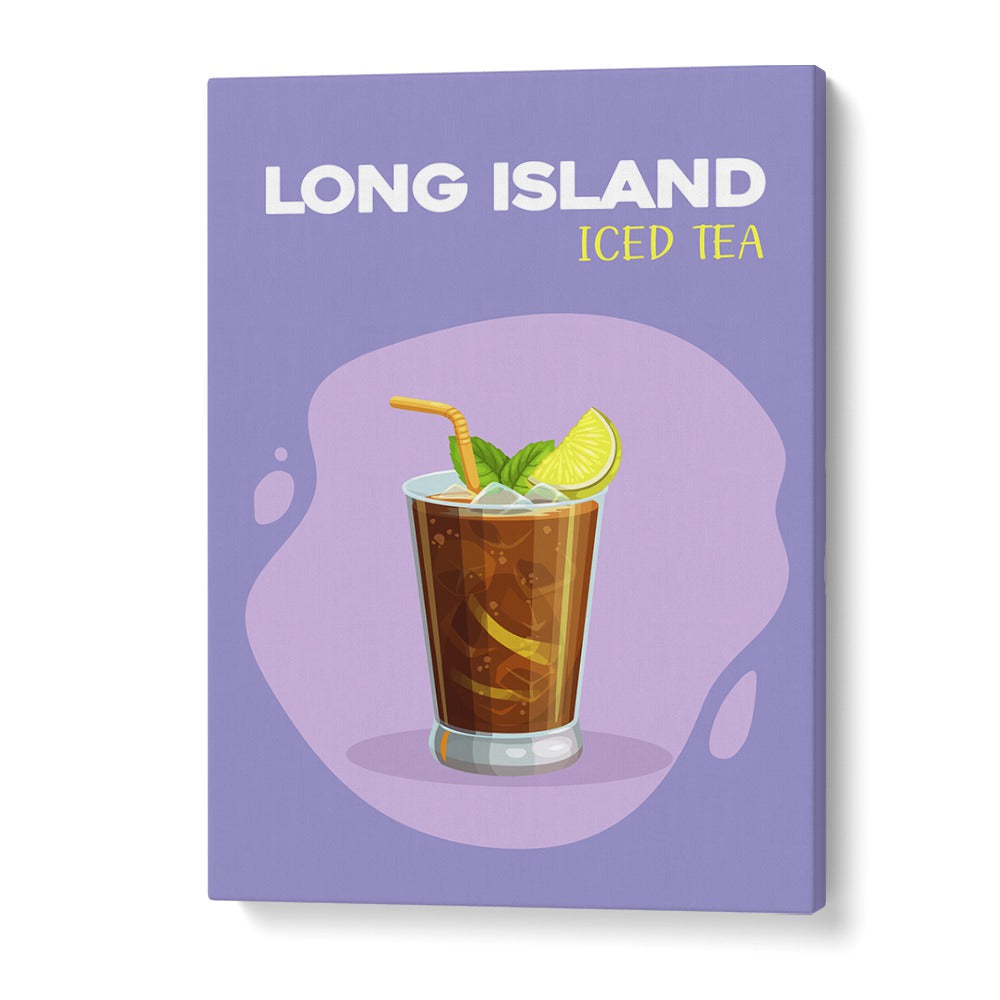 Long Island Iced Tea Bar & Cafe Art Artwork in Gallery Wrap