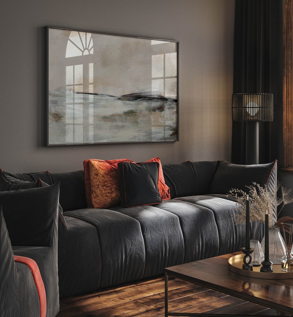 Experience serenity with LOST TIME, ABSTRACT PAINTINGS, enhancing your space with unique artistic expressions.