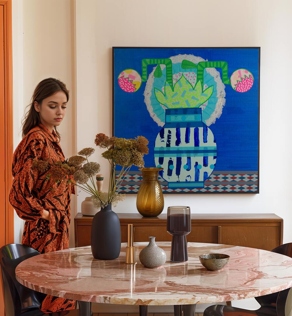 Vibrant LOTUS BLOOM, FLORAL FLOWER PAINTINGS enhance your home decor with nature's serene beauty. Perfect for any space.