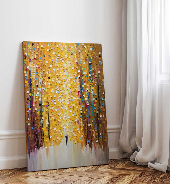 LOVER'S JOURNEY , MODERN IMPRESSIONISM PAINTINGS