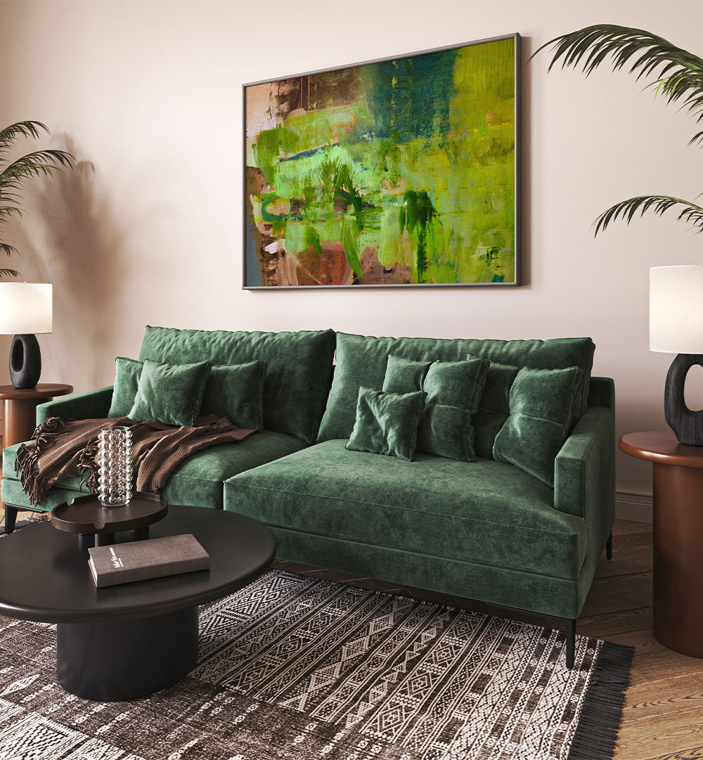 LUSH GREEN ABSTRACTION