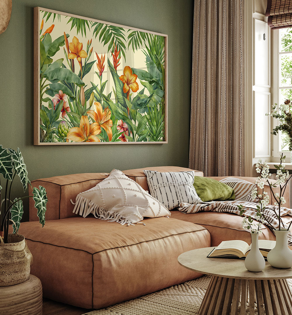LUSH TROPICAL GARDEN BLOOMS