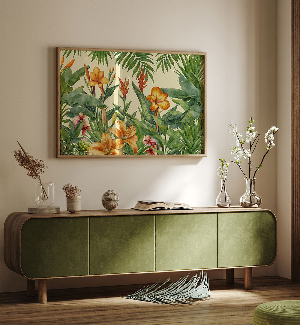 LUSH TROPICAL GARDEN BLOOMS
