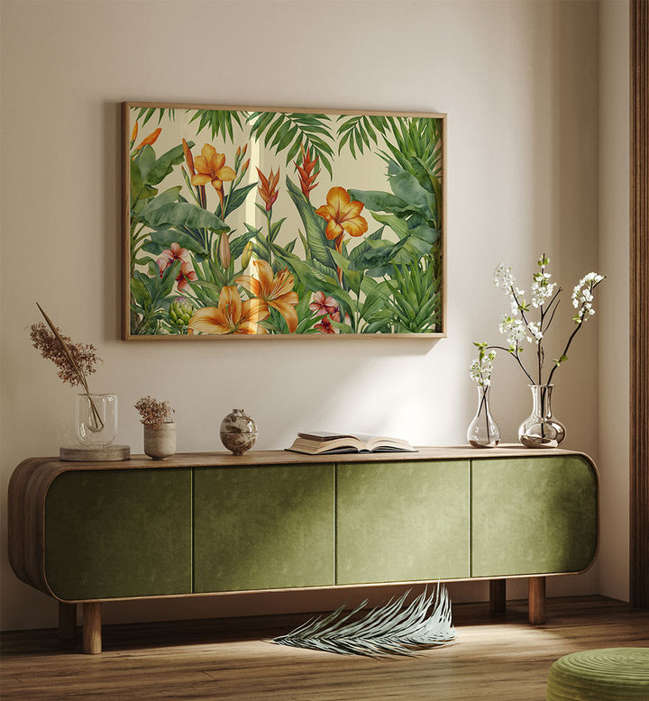 LUSH TROPICAL GARDEN BLOOMS