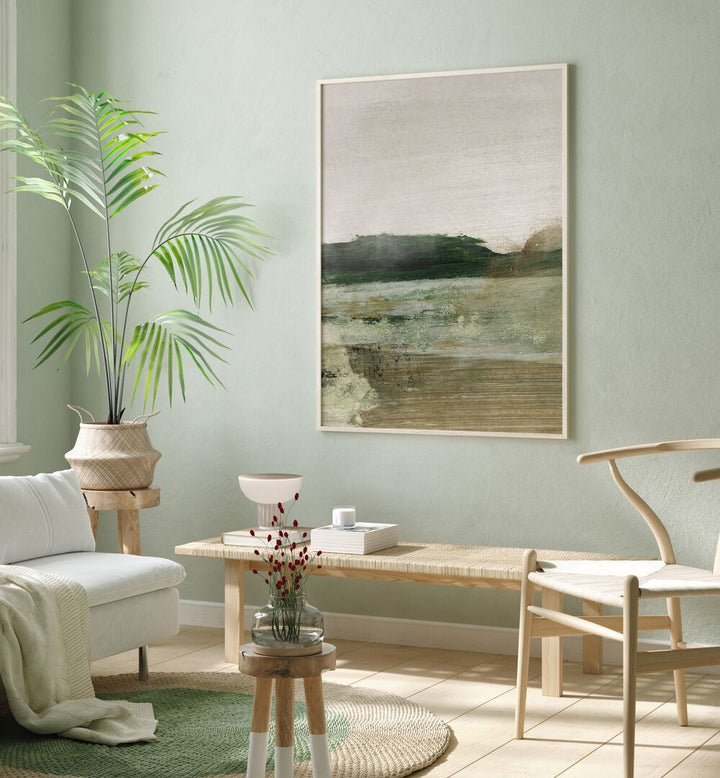 LUSH LAND, ABSTRACT PAINTINGS enhance interiors with unique emotions and aesthetics, perfect for any living space.