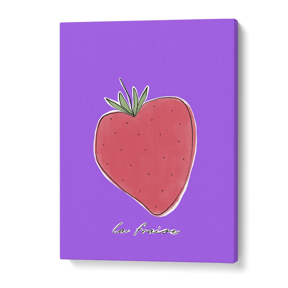 La Fraise by Uplus Me Studio Kitchen Art Prints Kitchen Posters in Gallery Wrap