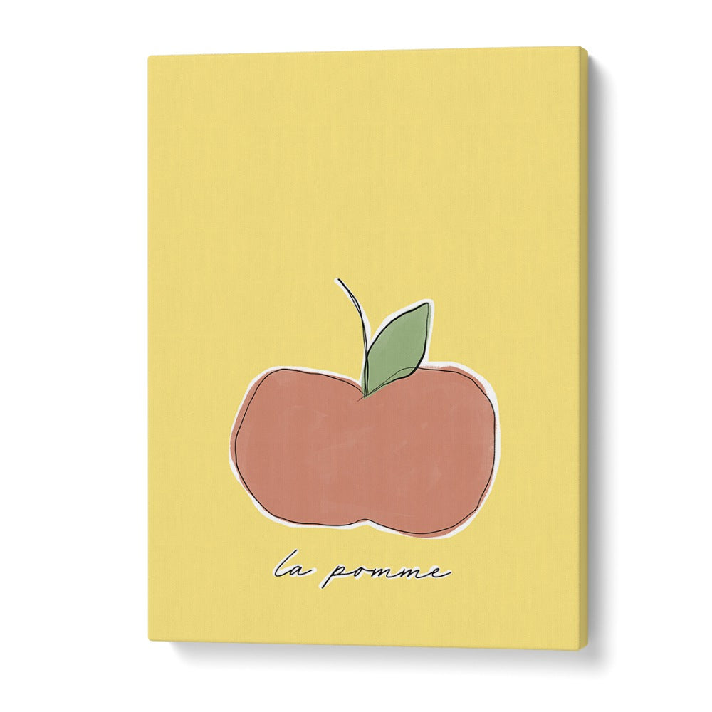 La Pomme by Uplus Me Studio Kitchen Art Prints Kitchen Posters in Gallery Wrap