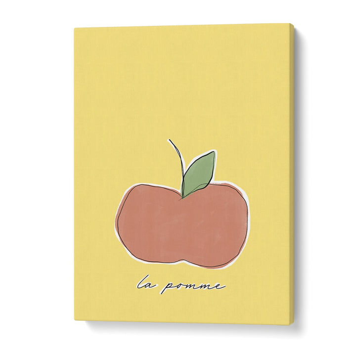 La Pomme by Uplus Me Studio Kitchen Art Prints Kitchen Posters in Gallery Wrap